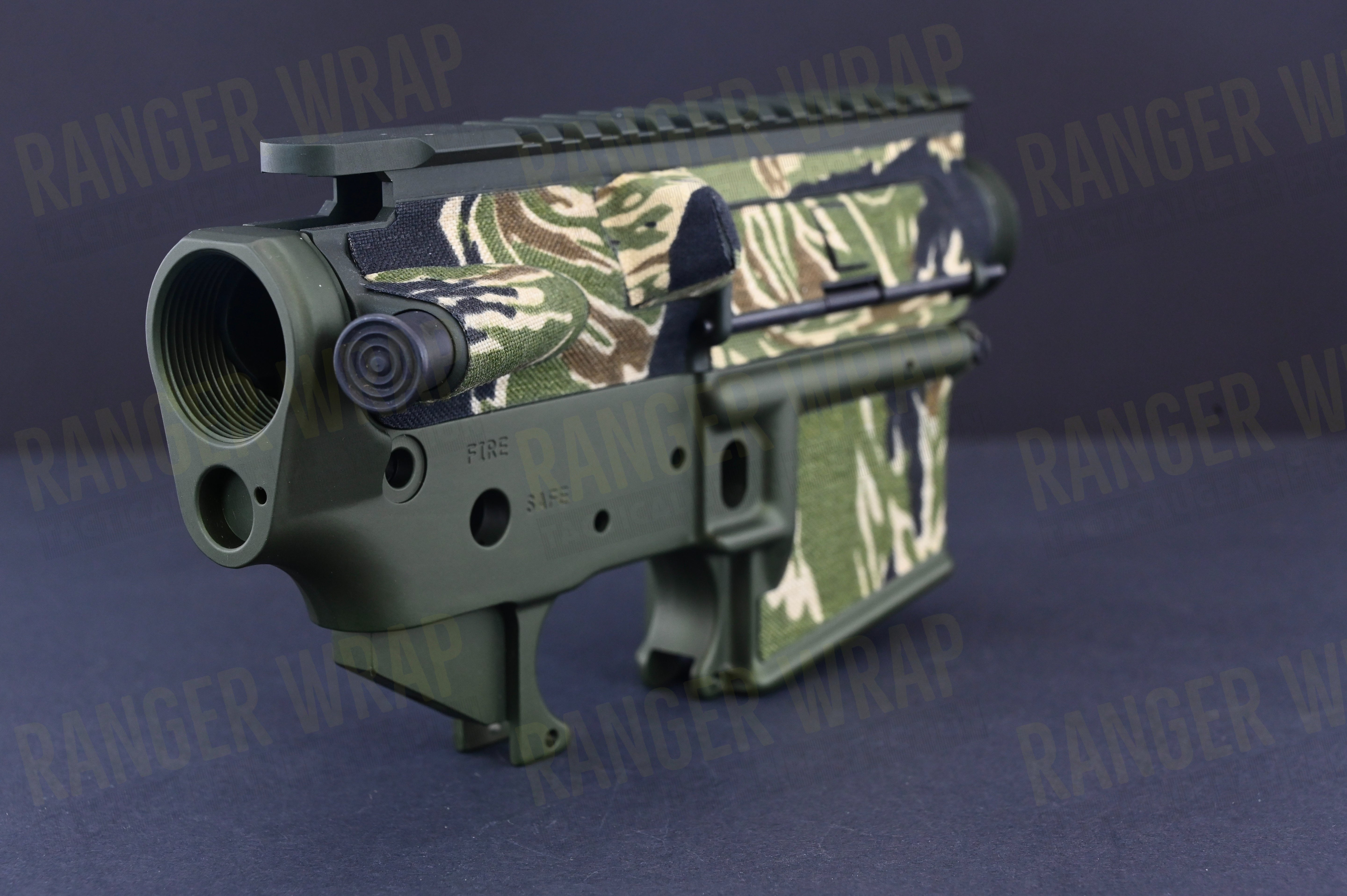 AR-15/M4 Wrap Combo (Upper/Lower/Dust Cover) - in Cordura Fabric-4