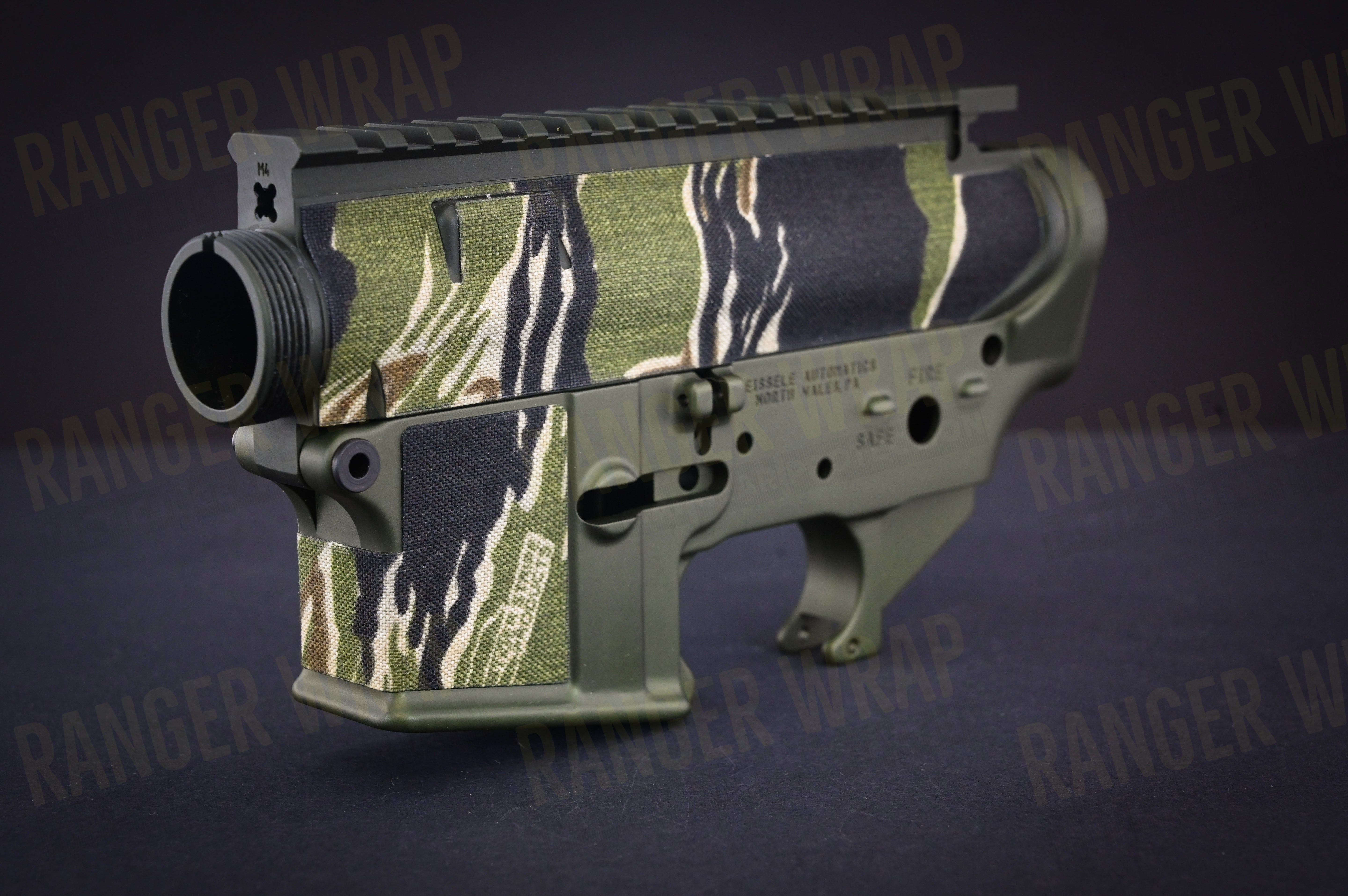 AR-15/M4 Wrap Combo (Upper/Lower/Dust Cover) - in Cordura Fabric-5