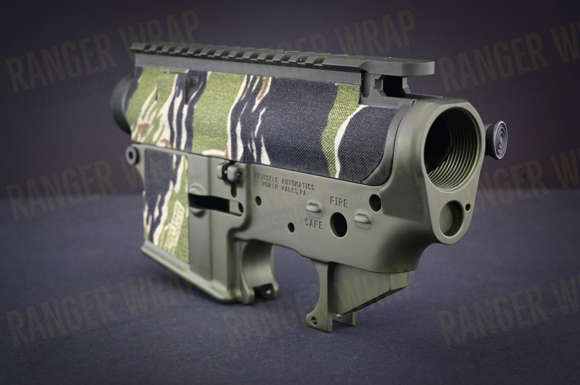AR-15/M4 Wrap Combo (Upper/Lower/Dust Cover) - in Cordura Fabric-3