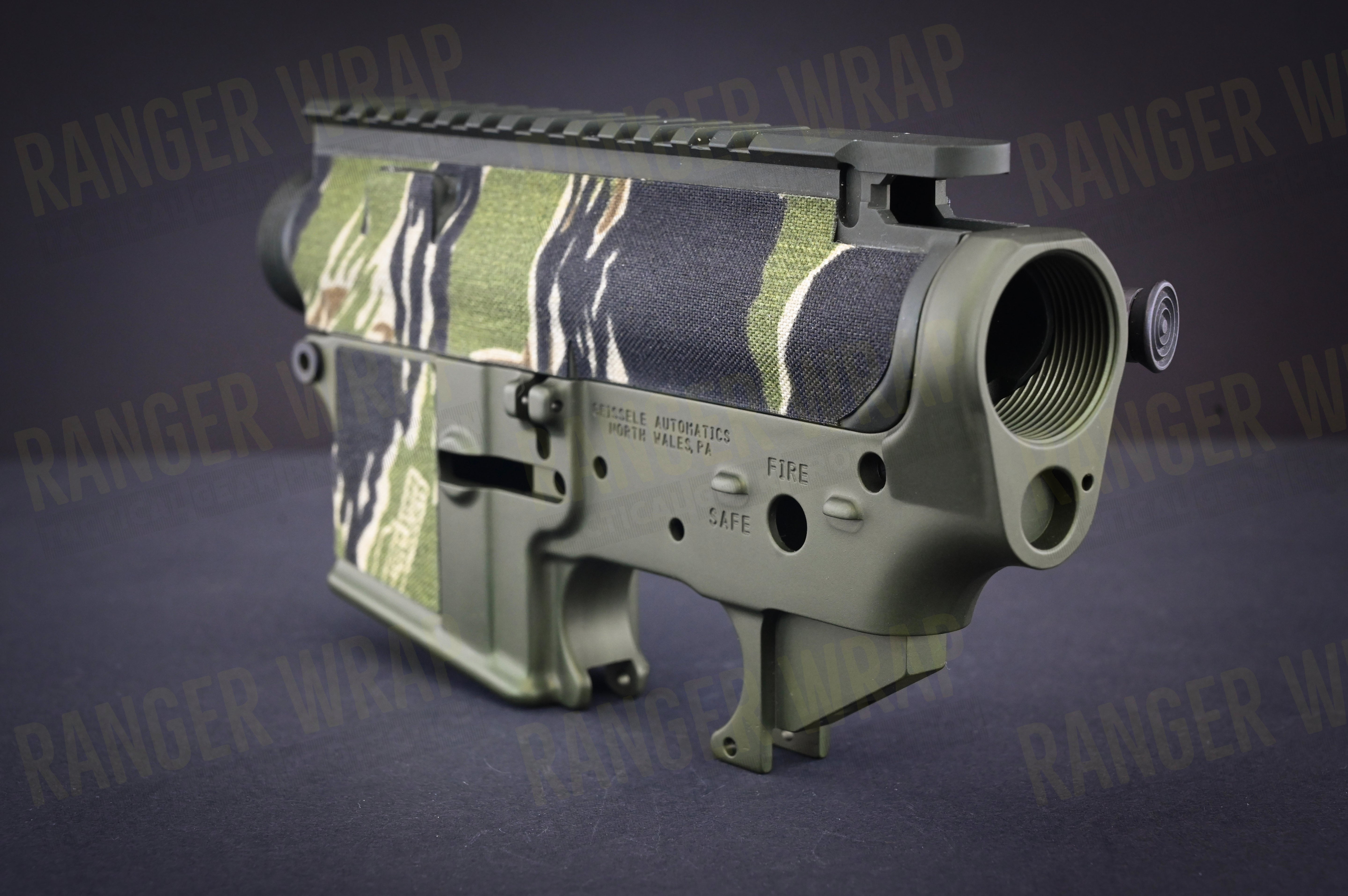 AR-15/M4 Wrap Combo (Upper/Lower/Dust Cover) - in Cordura Fabric-3