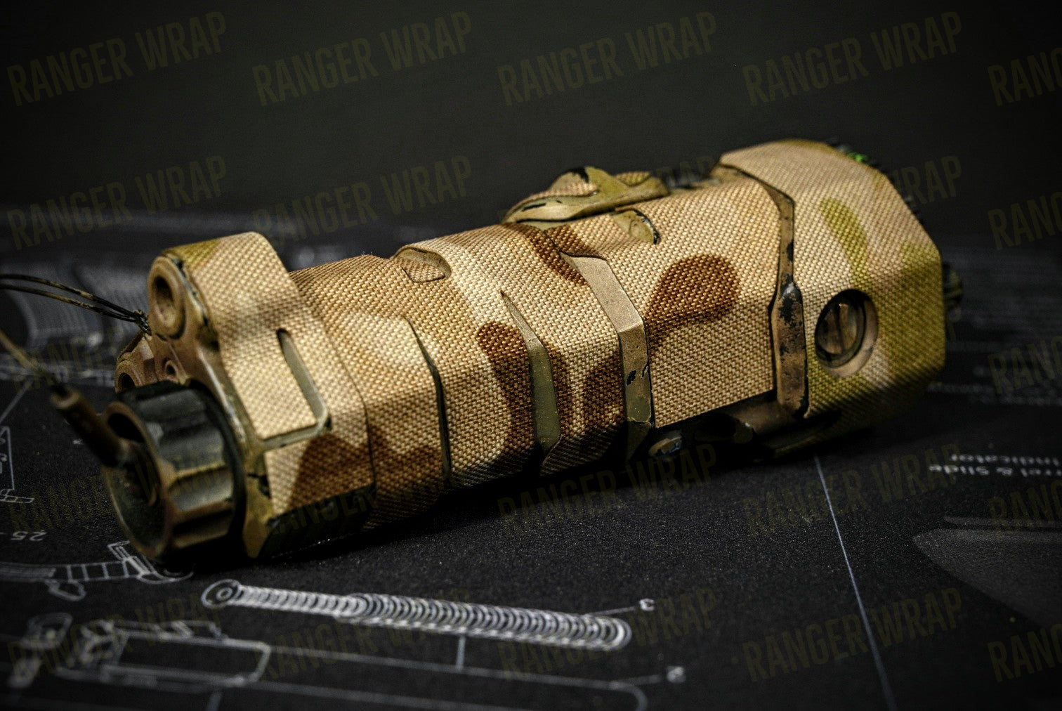 B.E. Meyers MAWL DA/C1+ - IR Device Wrap in Cordura Fabric-1