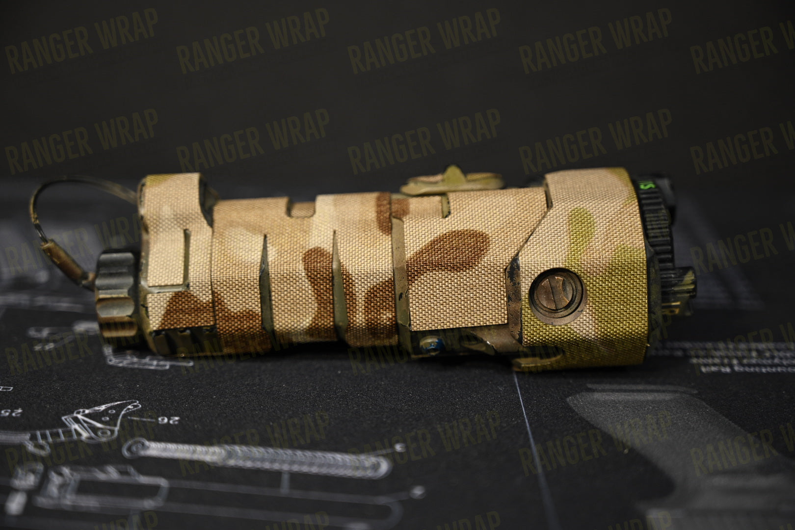B.E. Meyers MAWL DA/C1+ - IR Device Wrap in Cordura Fabric-4