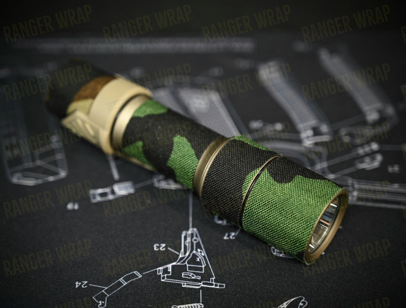 Cloud Defensive MCH-HC-EDC (Both Sizes) - Light Wrap in Cordura Fabric-3