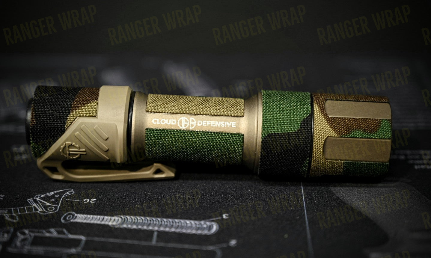 Cloud Defensive MCH-HC-EDC (Both Sizes) - Light Wrap in Cordura Fabric-8