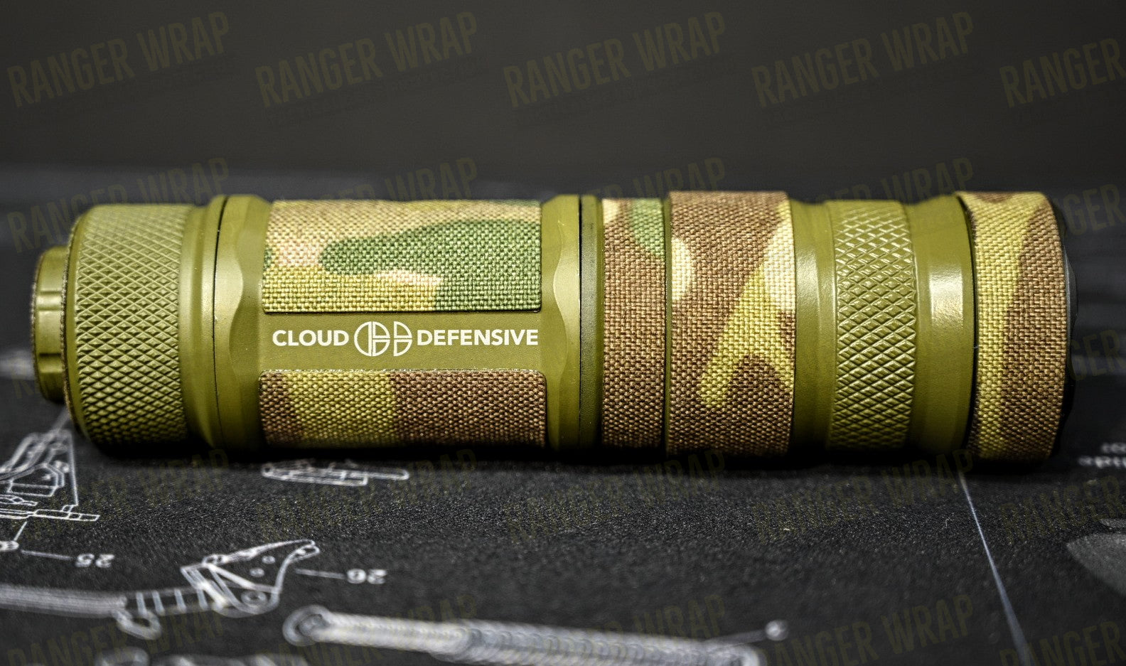 Cloud Defensive OWL - Weapon Light Wrap in Cordura Fabric-3