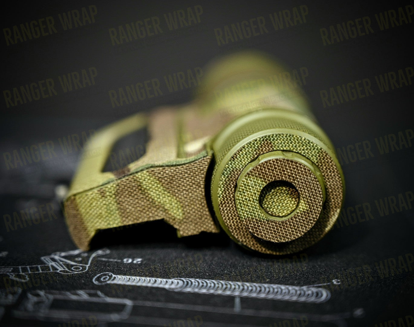 Cloud Defensive OWL - Weapon Light Wrap in Cordura Fabric-4