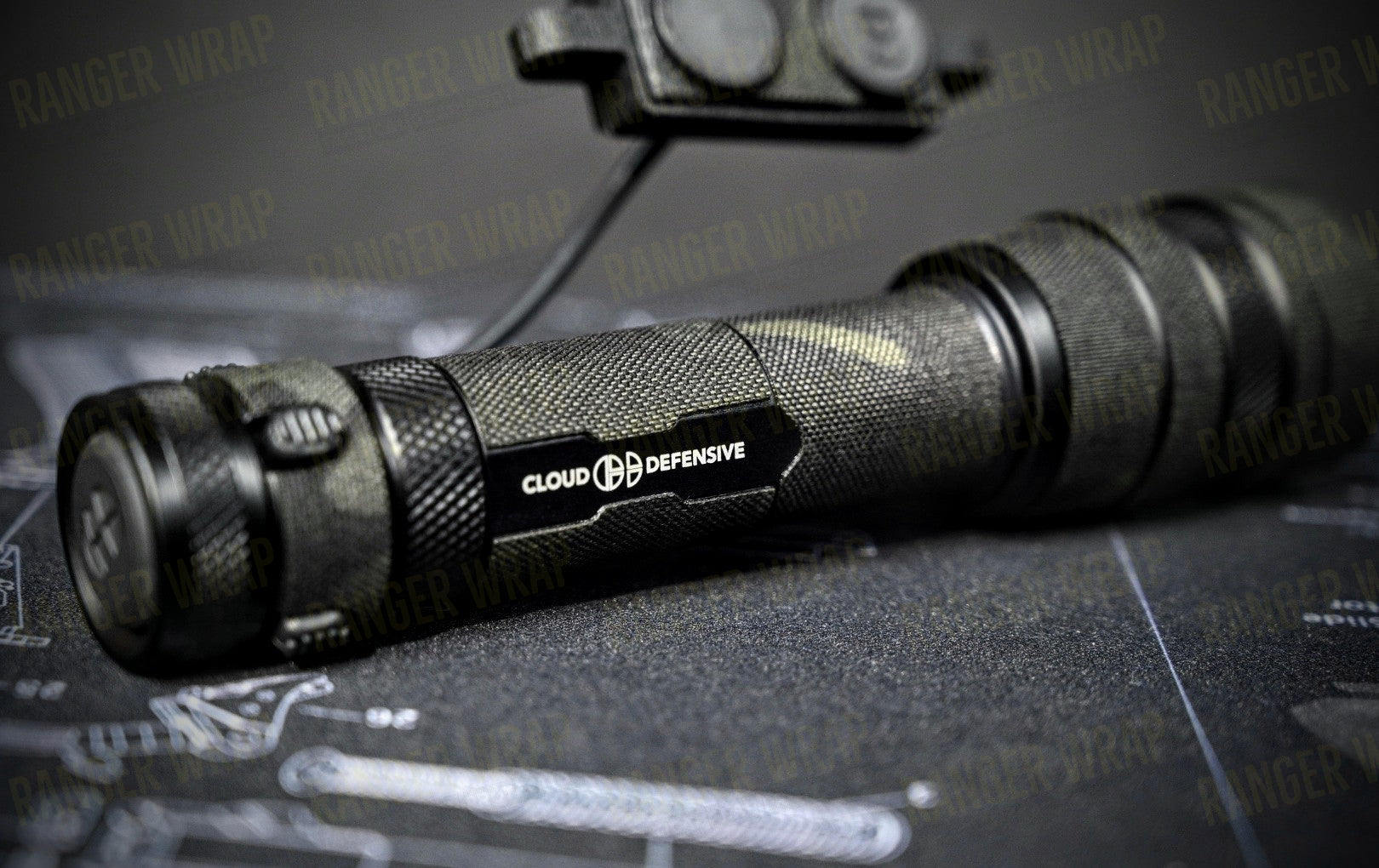 Cloud Defensive REIN 1.0 Full-size - Weapon Light Wrap in Cordura Fabric-4