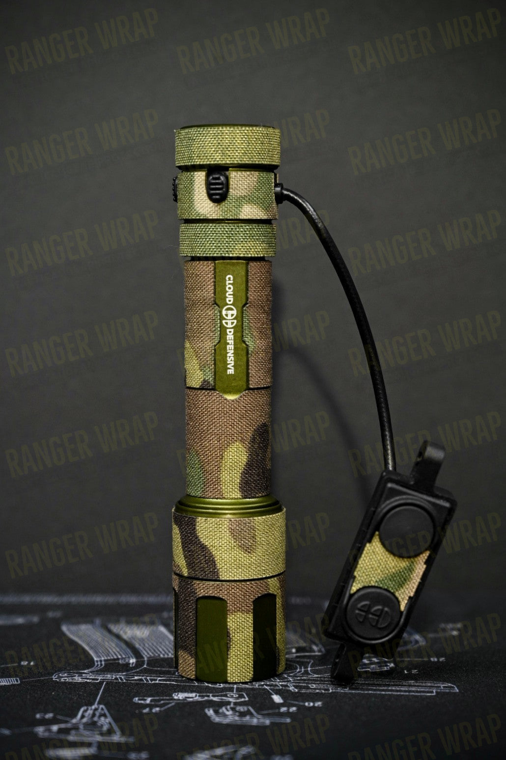 Cloud Defensive REIN 2.0 Full Size - Weapon Light Wrap in Cordura Fabric-1