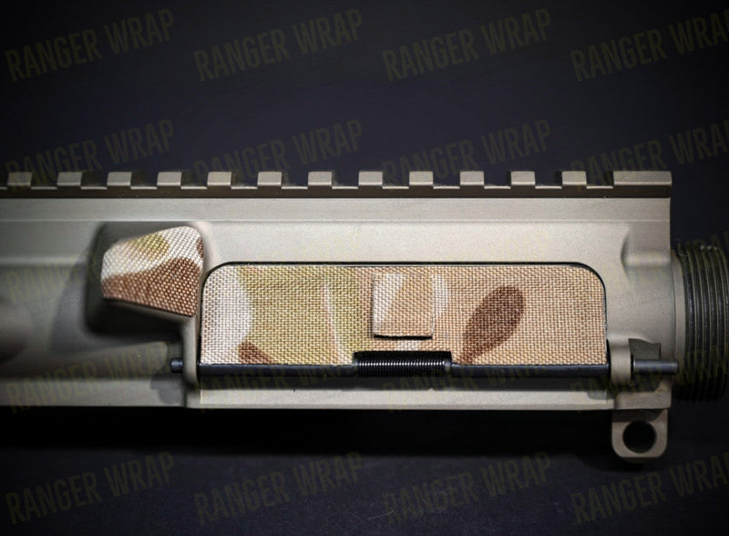 AR-15/M4 Dust Cover & Brass Deflector Combo - Wrap in Cordura Fabric-2