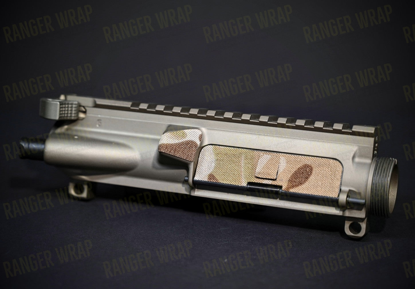 AR-15/M4 Dust Cover & Brass Deflector Combo - Wrap in Cordura Fabric-3
