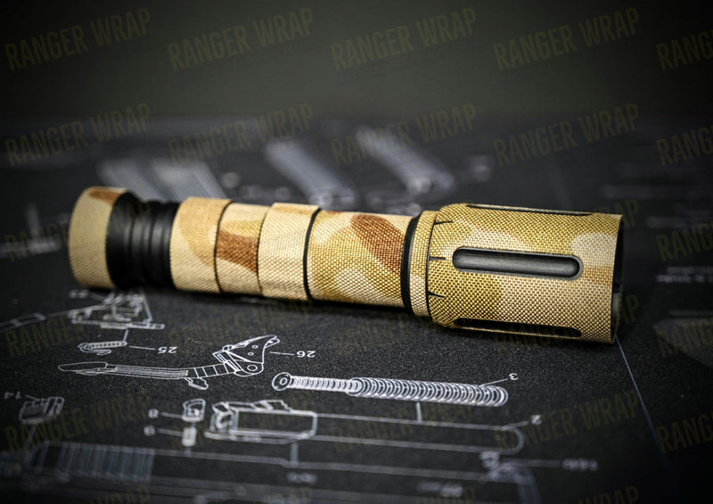 Modlite 18650 - Weapon Light Wrap in Cordura Fabric-2