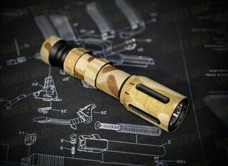 Modlite 18650 - Weapon Light Wrap in Cordura Fabric-3