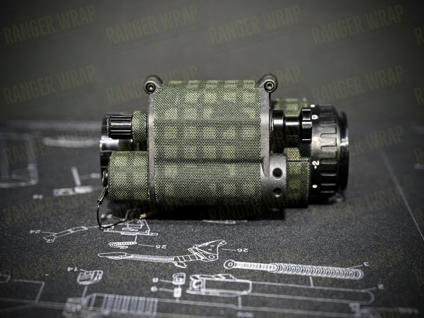 PVS-14 NVG - Device Wrap in Cordura Fabric-12