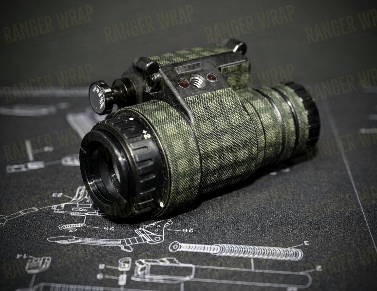 PVS-14 NVG - Device Wrap in Cordura Fabric-8