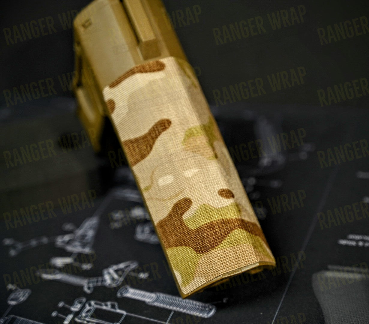 SB Tactical SBA3 Brace Wrap - in Cordura Fabric-3