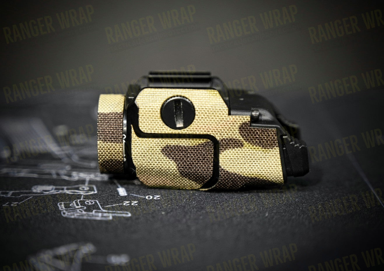 Streamlight TLR7A/TLR7X - Weapon Light Wrap in Cordura Fabric-8
