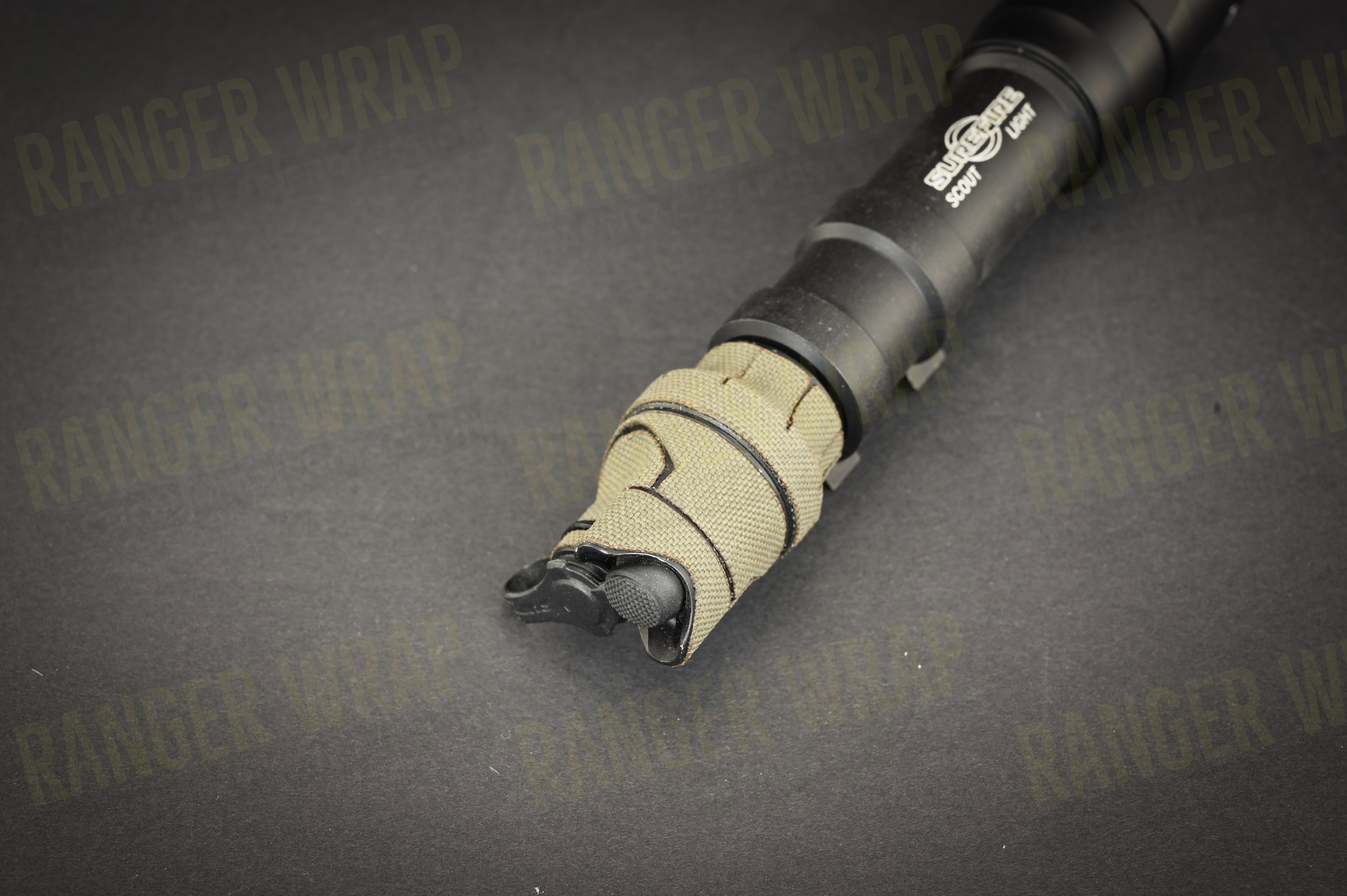 Surefire DS07 Dual Switch Tail Cap - Wrap in Cordura Fabric-12