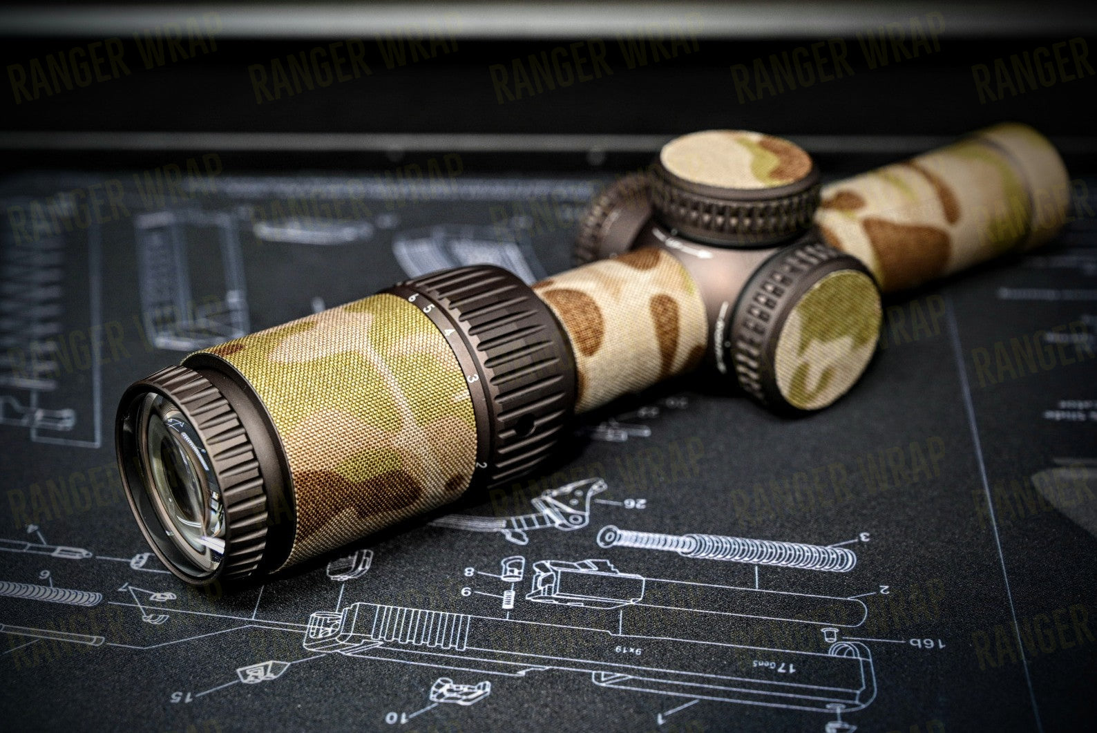 Vortex Razor HD Gen II 1-6 - Optic Wrap in Cordura Fabric-2