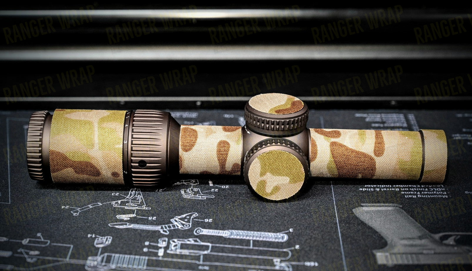 Vortex Razor HD Gen II 1-6 - Optic Wrap in Cordura Fabric-4