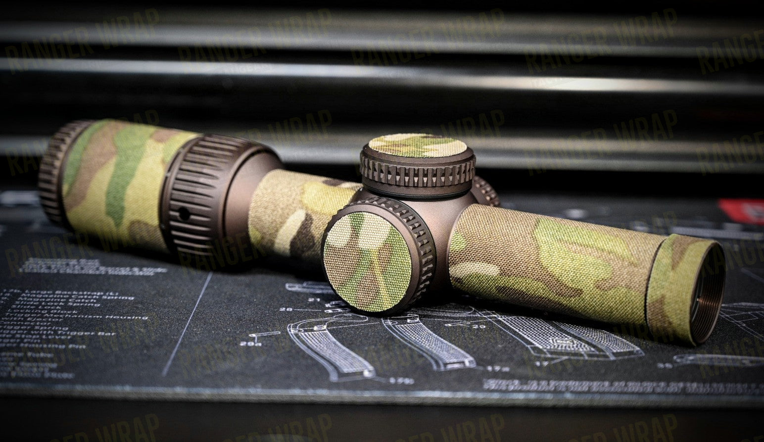 Vortex Razor HD Gen II 1-6 - Optic Wrap in Cordura Fabric-8