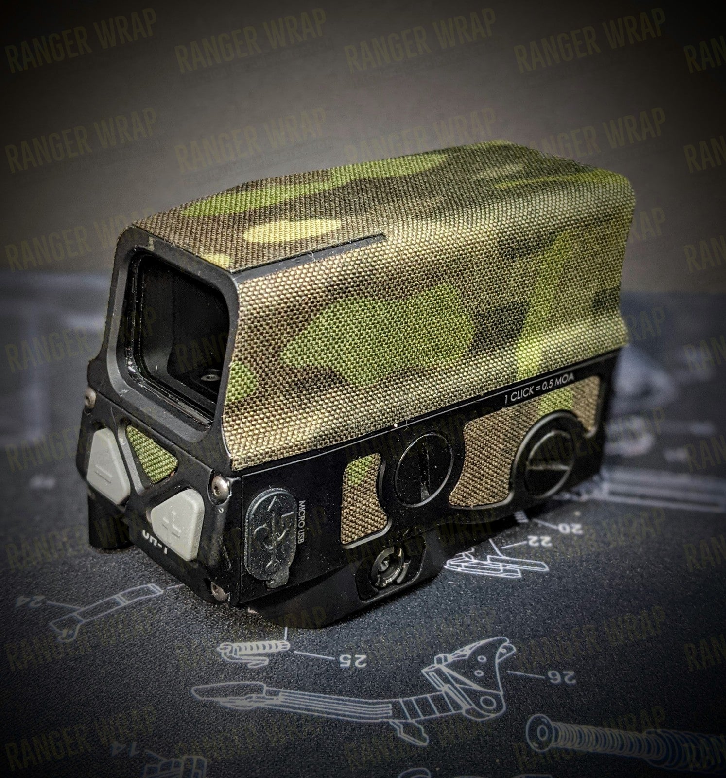 Vortex UH-I Gen 1 - Optic Wrap in Cordura Fabric-4
