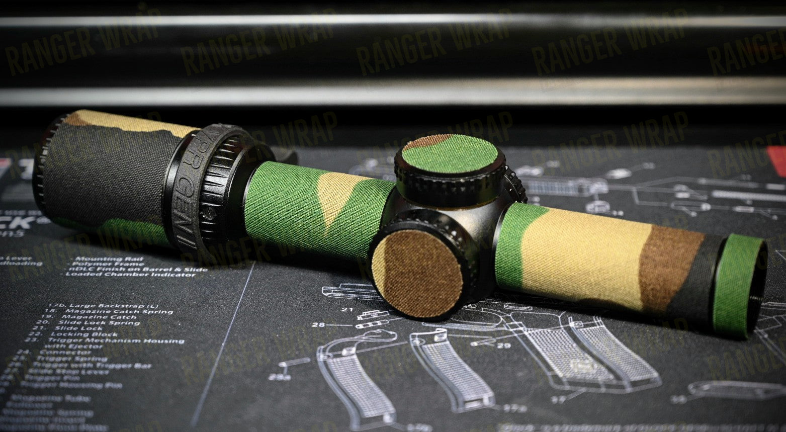 Vortex Viper PST 1-6 Gen 2 - Optic Wrap in Cordura Fabric-3