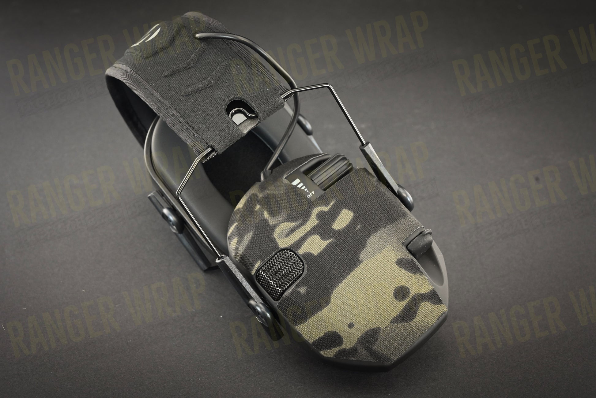 Walker Razor Slim Electronic Muffs- Ear Pro Wrap in Cordura Fabric-4