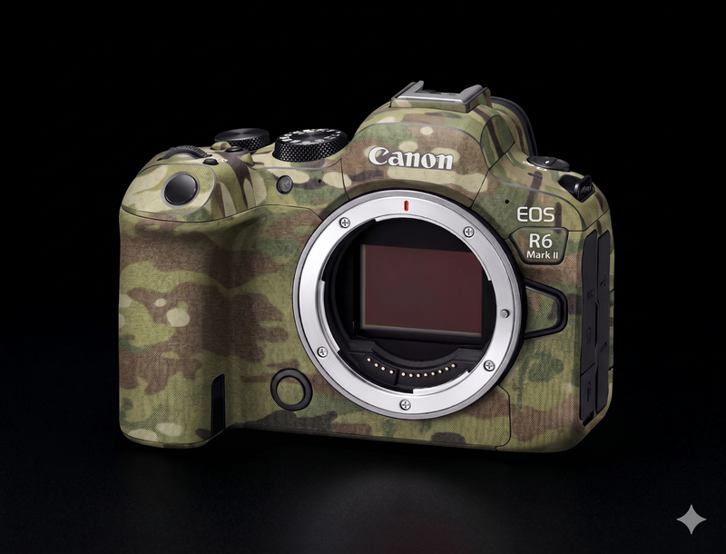 Canon Camera Body Wrap - in Cordura Fabric-1