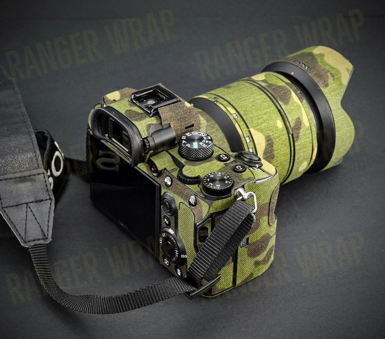 Canon Camera Body Wrap - in Cordura Fabric-6