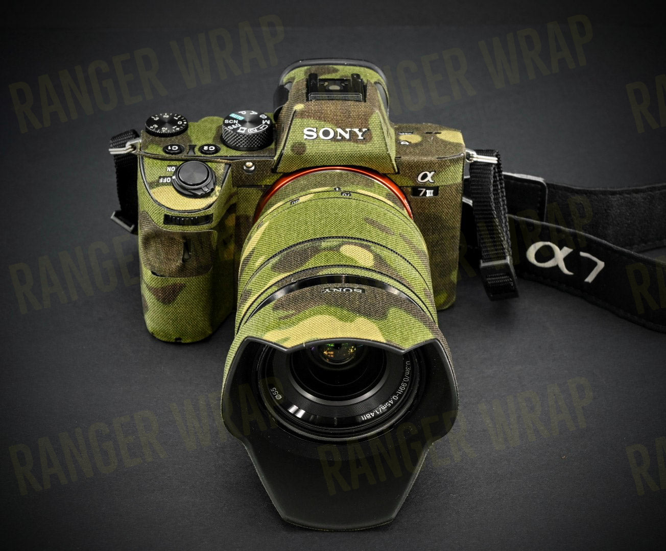Canon Camera Body Wrap - in Cordura Fabric-4