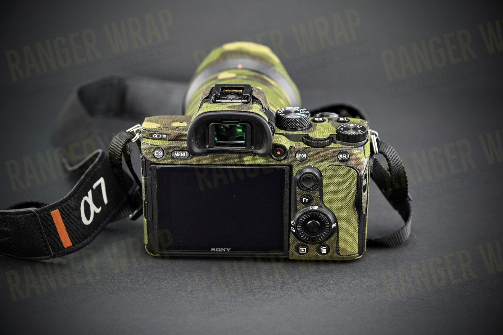Canon Camera Body Wrap - in Cordura Fabric-11